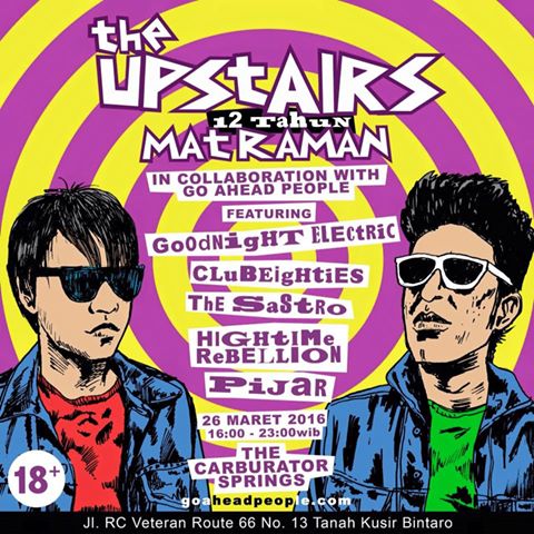 The Upstairs ?#?12thnMatraman? Release Party!