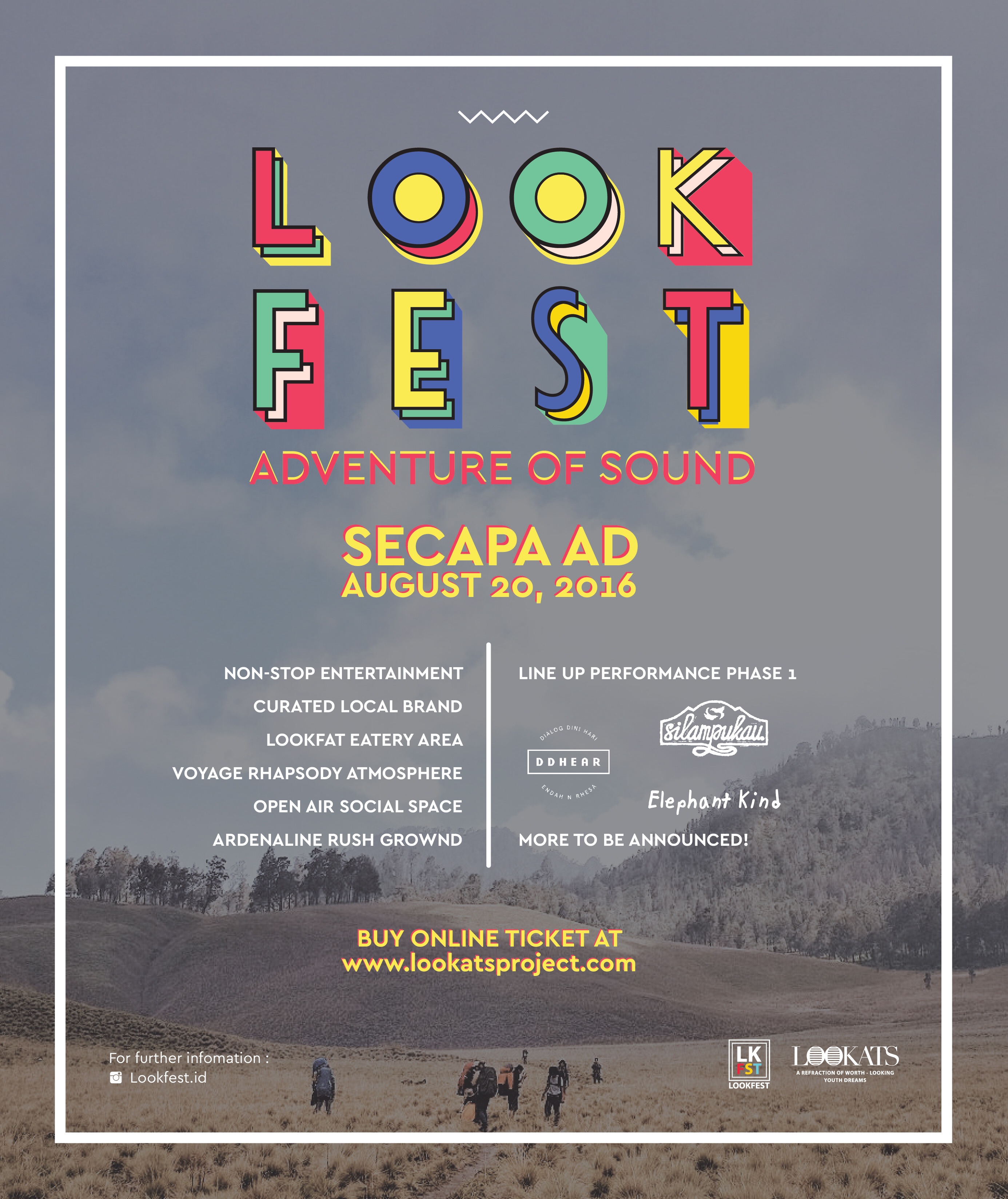 Look Fest 2016 Siap Ramaikan Bandung