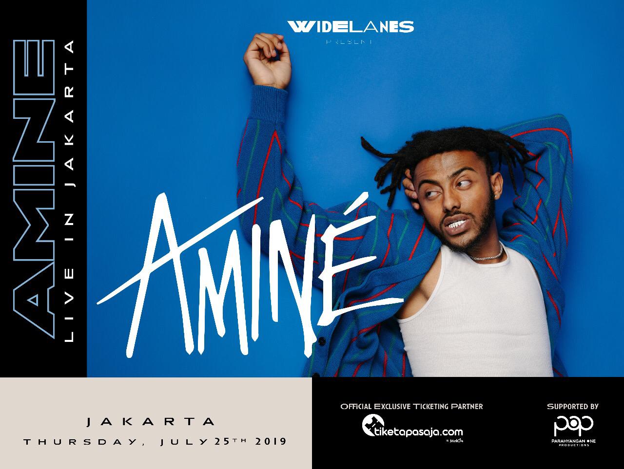 AMINE LIVE IN JAKARTA JULY 25TH 2019!