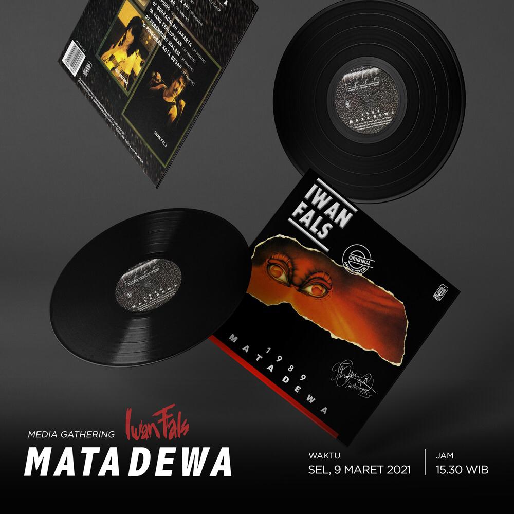 Iwan Fals Hadirkan Album "Mata Dewa" dalam Piringan Hitam